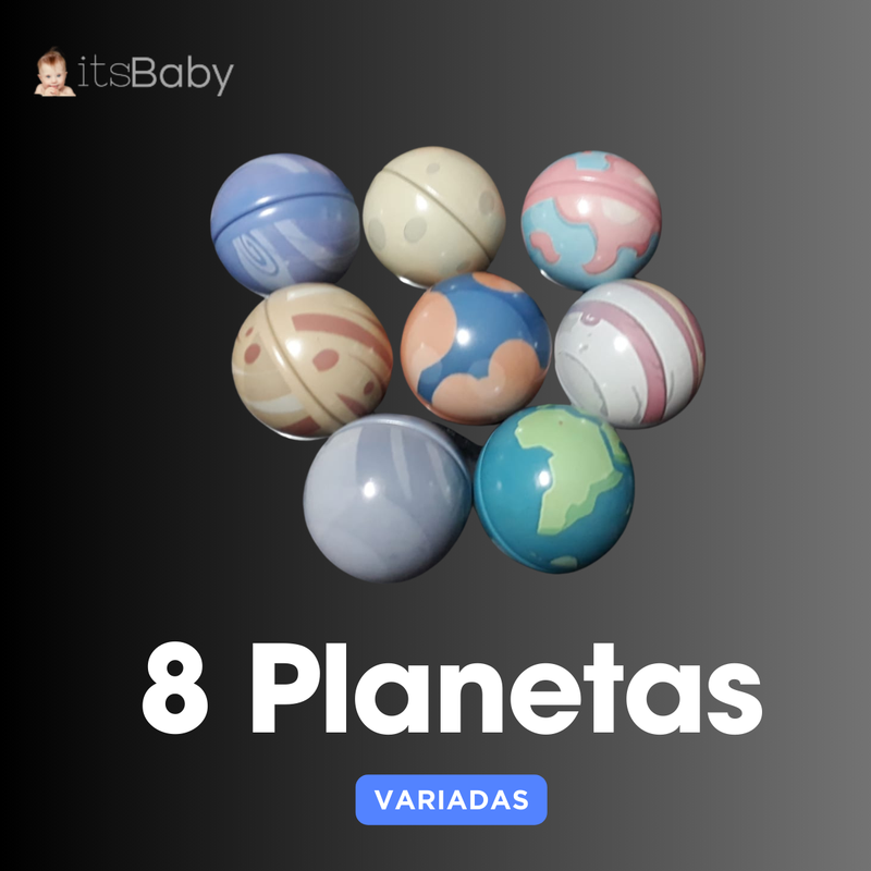 Reposição Máquinas  de Garras ( Kit 8 Planetas )