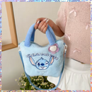Bolsas de Pelúcias Stitch Ziper