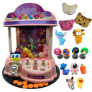 Máquina de Pegar Ursinhos Rosa Premium 60 Brinquedos